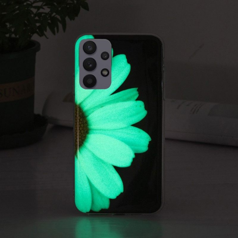 Hoesje voor Samsung Galaxy A32 5G Fluorescerende Daisy