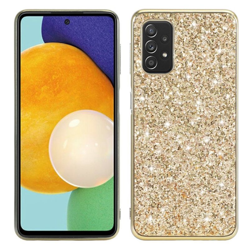 Hoesje voor Samsung Galaxy A32 5G Glamoureuze Pailletten