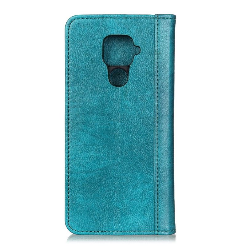 Leren Hoesje voor Huawei Mate 30 Lite Sylvester Kunstleer