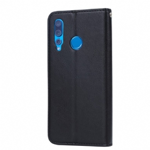 Folio-hoesje voor Honor 9X Imitatieleren Standaard Hoesje