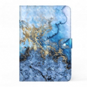 Folio-hoesje voor Samsung Galaxy Tab S8 / Tab S7 Kunstleer Zee