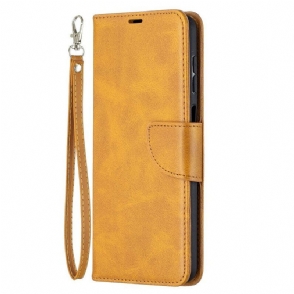 Folio-hoesje voor Samsung Galaxy M12 / A12 Flip Case Gladde Flap Schuin