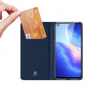 Case voor Oppo Find X3 Lite Zakelijk Satijneffect