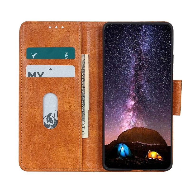 Flip Case voor Oppo Find X3 Lite Folio-hoesje Faux Leather Folio Stand Functie