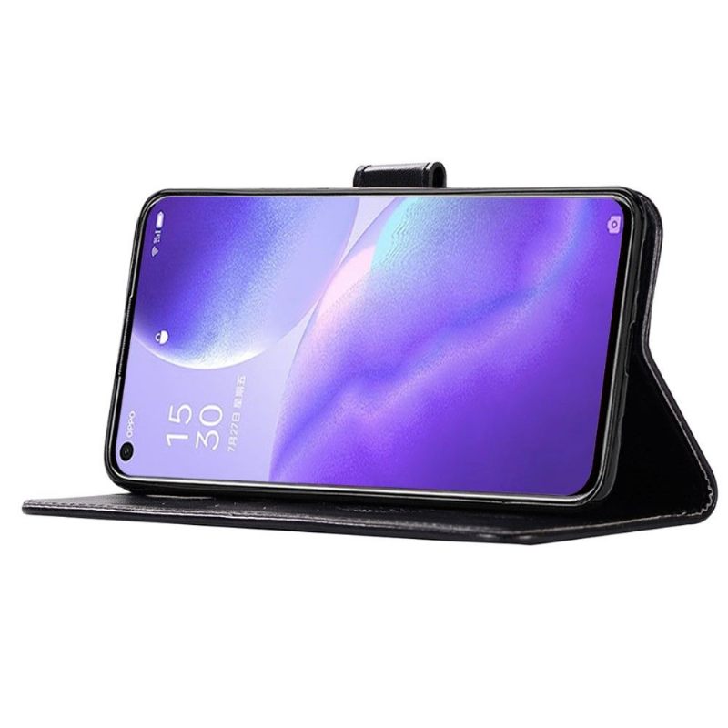 Folio-hoesje voor Oppo Find X3 Lite Dromenvanger Uil