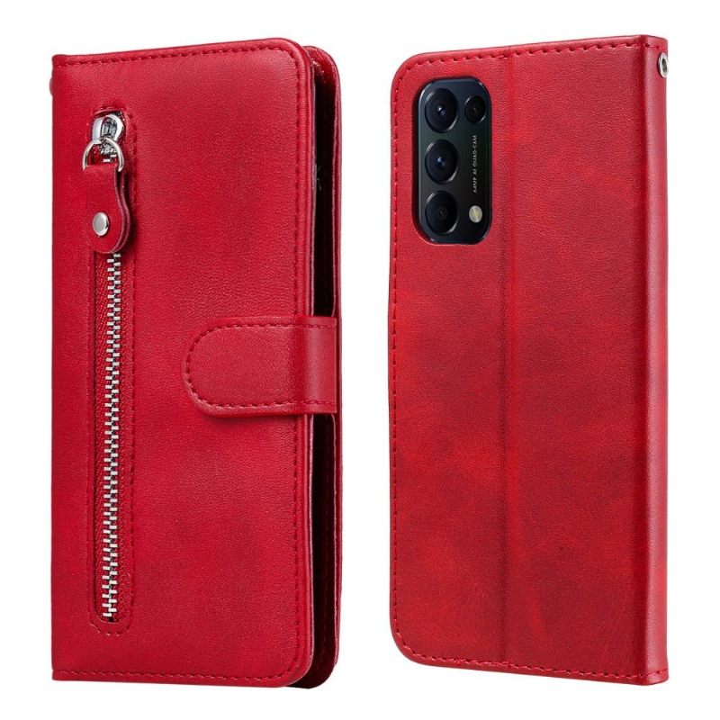 Folio-hoesje voor Oppo Find X3 Lite Portemonnee Elena Portemonnee