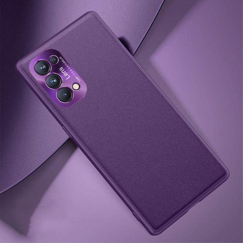 Hoesje voor Oppo Find X3 Lite Jacar Design Leereffect