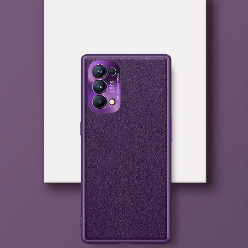 Hoesje voor Oppo Find X3 Lite Jacar Design Leereffect