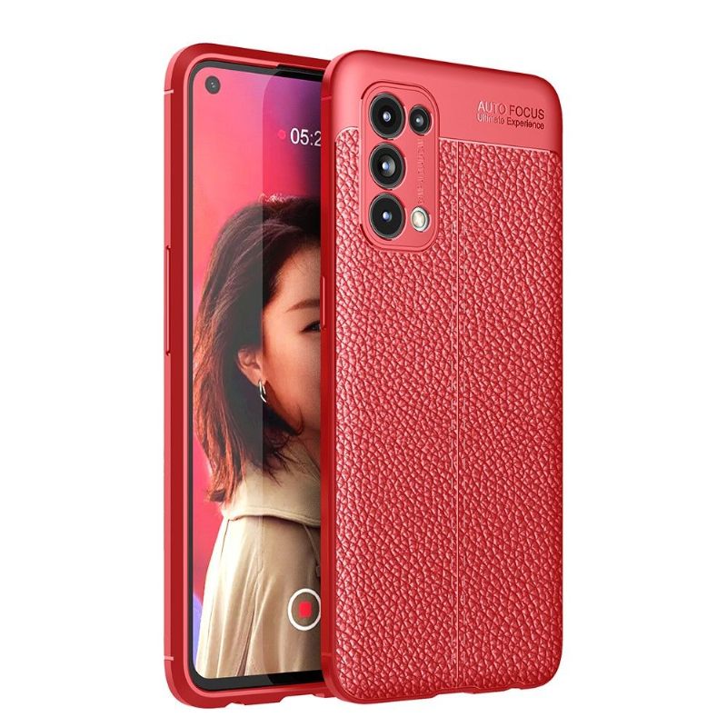 Telefoonhoesje voor Oppo Find X3 Lite Slang Met Korrelafwerking