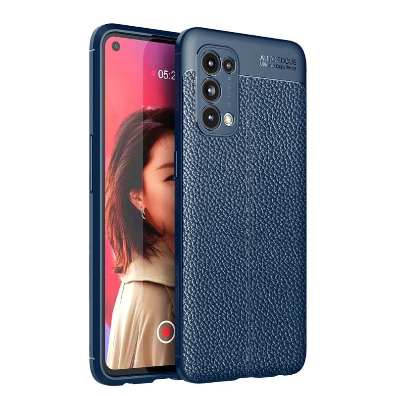 Telefoonhoesje voor Oppo Find X3 Lite Slang Met Korrelafwerking