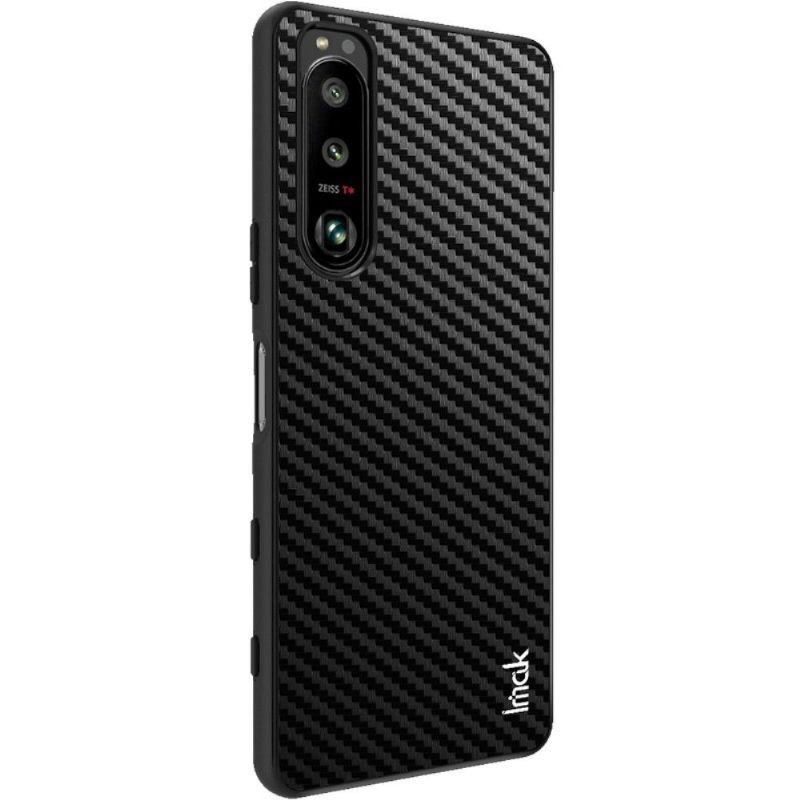 Hoesje voor Sony Xperia 5 III Imak Carbon Stijl