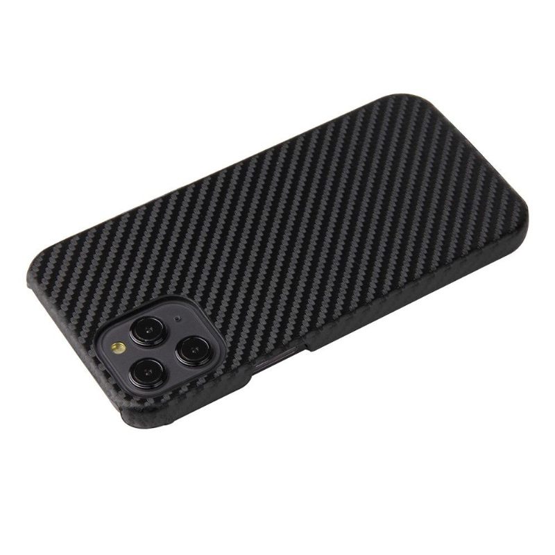 Hoesje voor iPhone 12 / 12 Pro Anti-fall Karbon-stijl