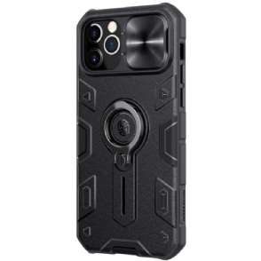 Hoesje voor iPhone 12 / 12 Pro Armor Case Met Lens Cover