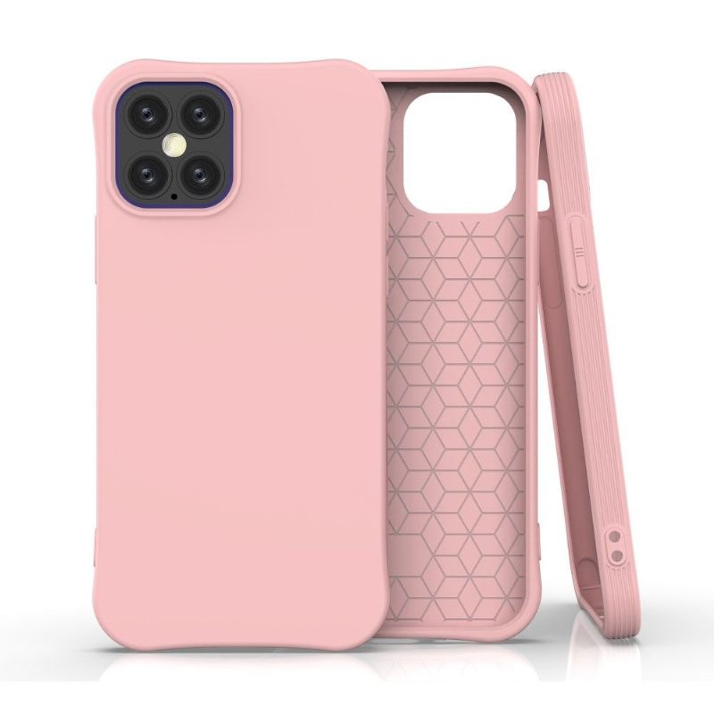 Hoesje voor iPhone 12 / 12 Pro Bescherming Hoesje Enkele Siliconen