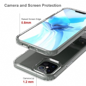 Hoesje voor iPhone 12 / 12 Pro Bescherming Hoesje Transparant