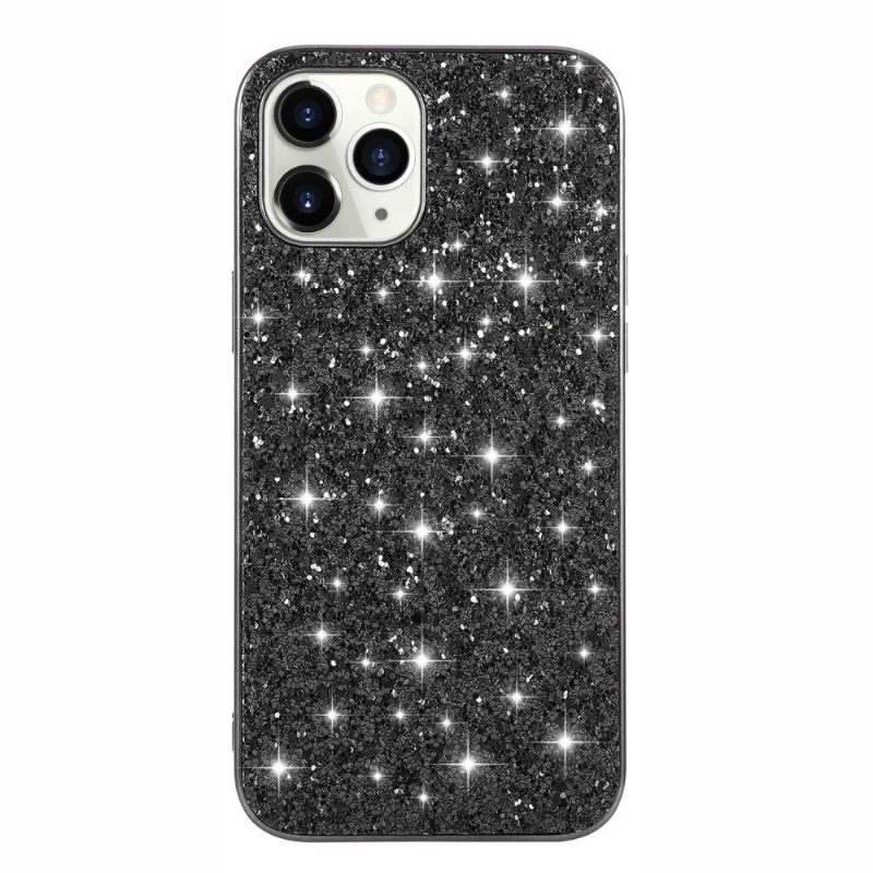 Hoesje voor iPhone 12 / 12 Pro Glamoureuze Pailletten