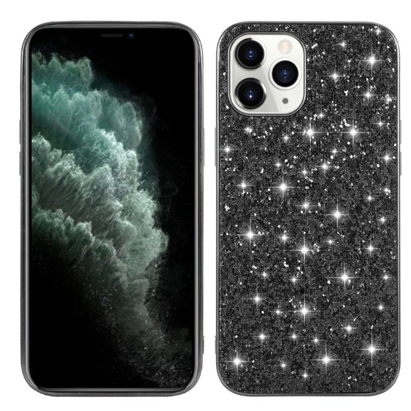 Hoesje voor iPhone 12 / 12 Pro Glamoureuze Pailletten