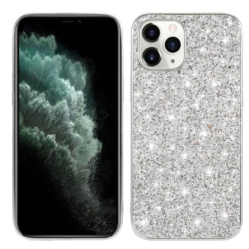 Hoesje voor iPhone 12 / 12 Pro Glamoureuze Pailletten