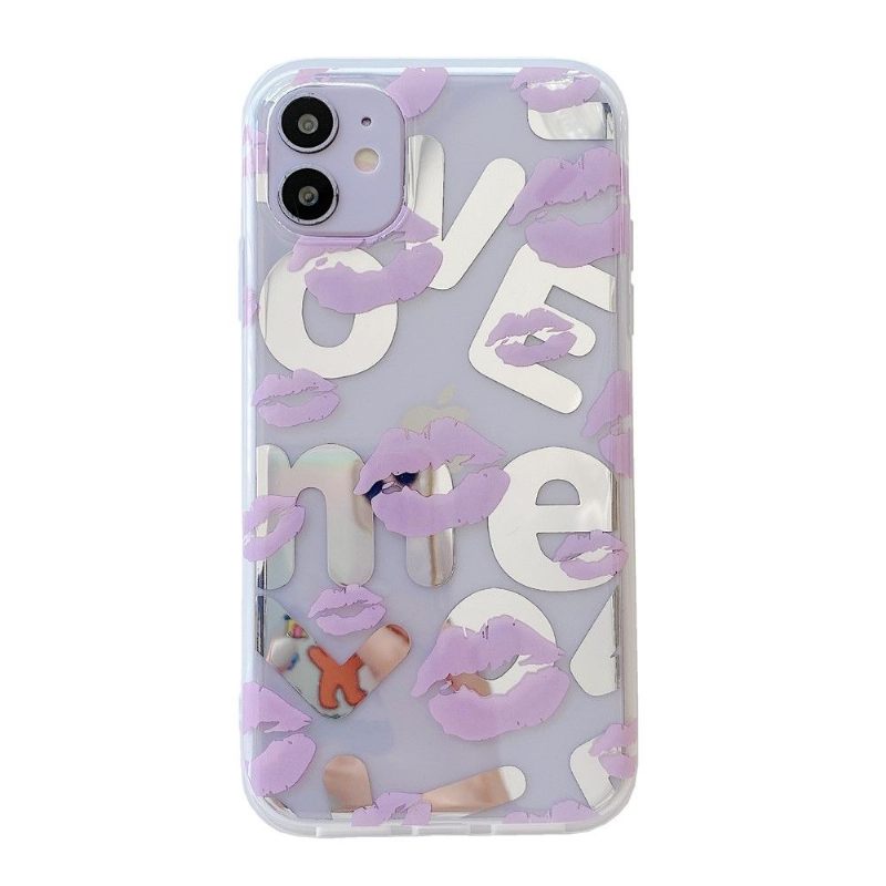 Hoesje voor iPhone 12 / 12 Pro Lip-serie