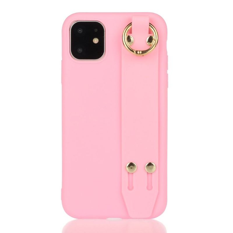 Hoesje voor iPhone 12 / 12 Pro Siliconen Band