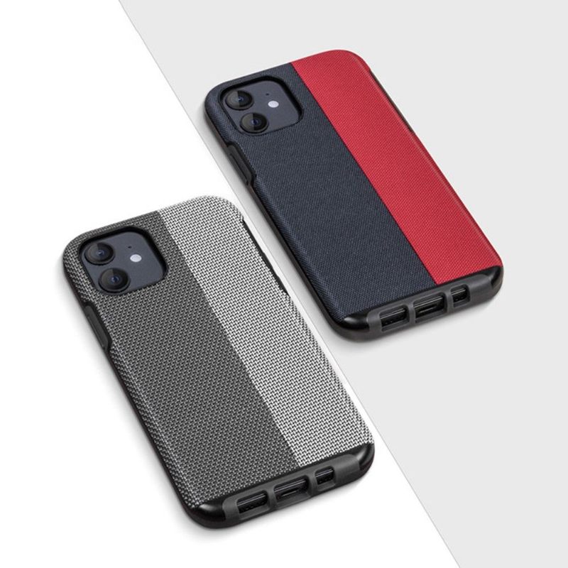 Hoesje voor iPhone 12 / 12 Pro Wederzijds Canvaseffect