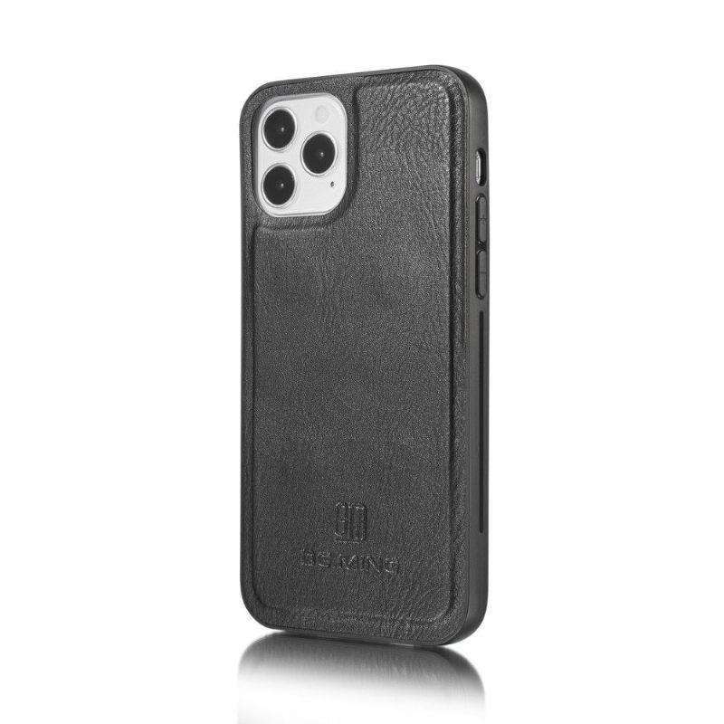 Telefoonhoesje Leren Hoesje voor iPhone 12 / 12 Pro Bescherming 2 in 1 Afneembaar