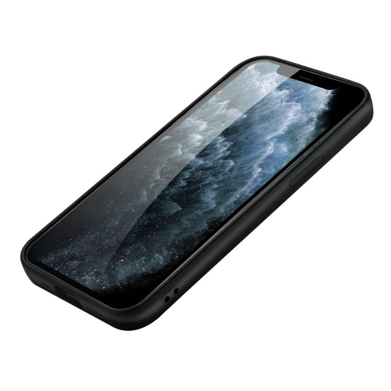 Telefoonhoesje voor iPhone 12 / 12 Pro Bescherming Leer Met Krokodilleneffect