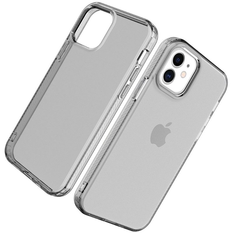 Telefoonhoesje voor iPhone 12 / 12 Pro Half Helder