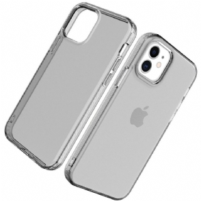 Telefoonhoesje voor iPhone 12 / 12 Pro Half Helder