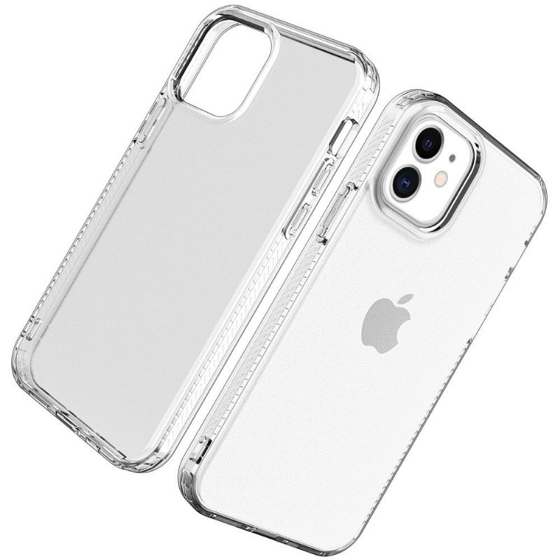 Telefoonhoesje voor iPhone 12 / 12 Pro Half Helder