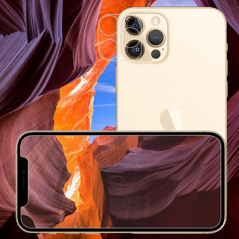 Verpak Schermbeschermers + Lens Van Gehard Glas Voor iPhone 12 Pro