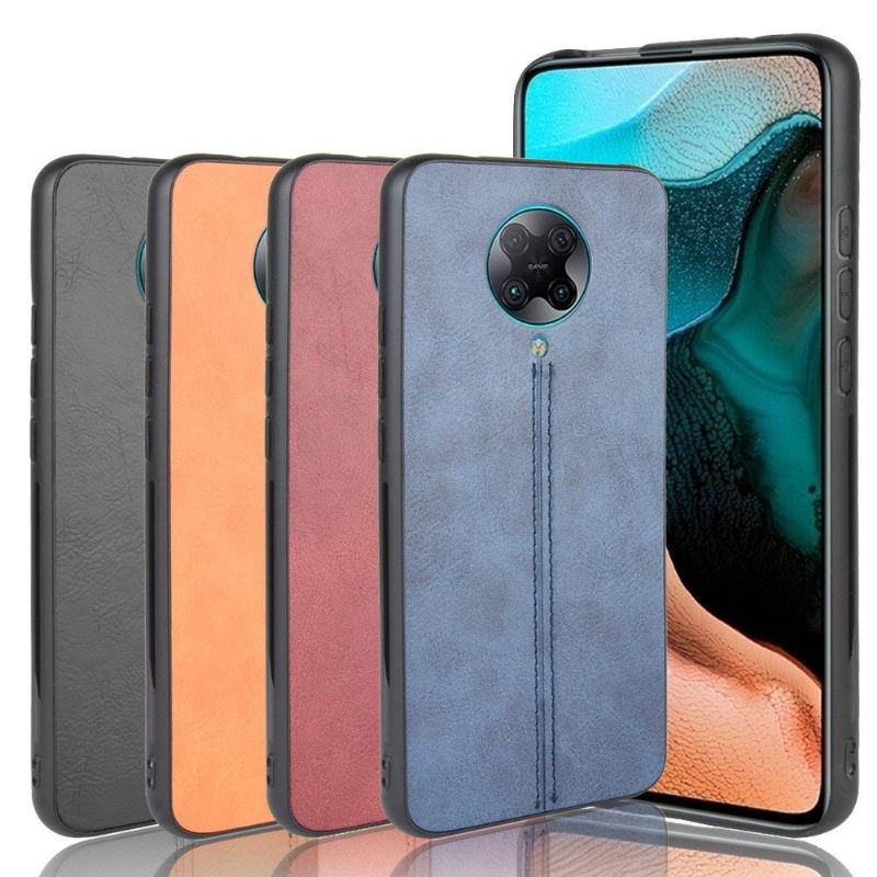 Telefoonhoesje voor Poco F2 Pro Bescherming Leereffect