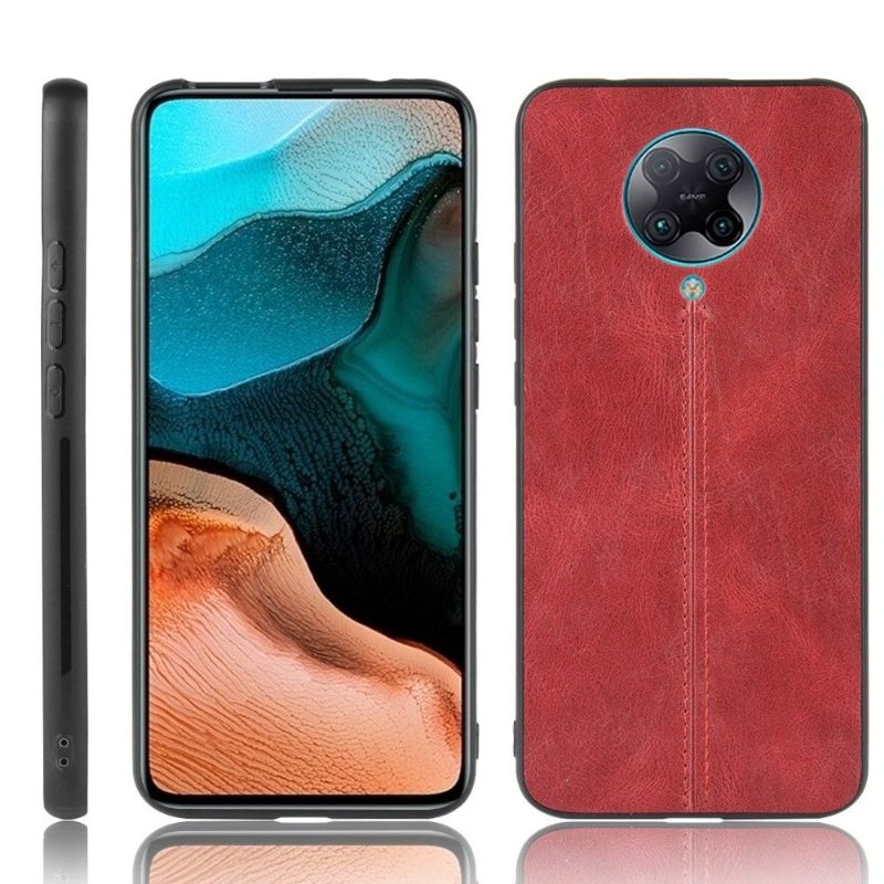 Telefoonhoesje voor Poco F2 Pro Bescherming Leereffect