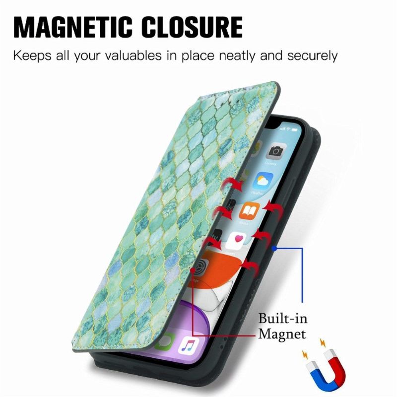 Flip Case voor iPhone XR Arabesk Patroon