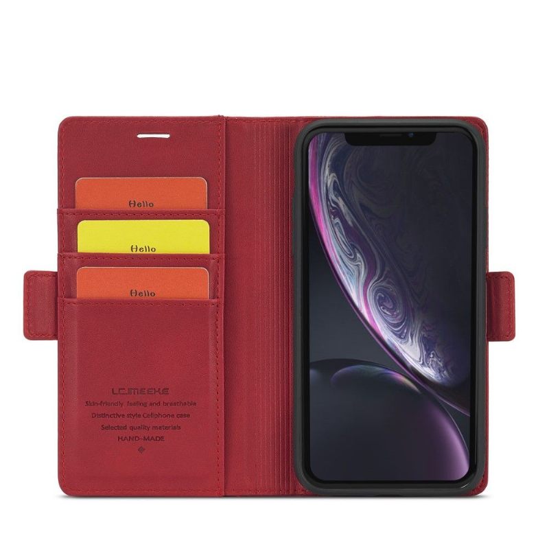 Folio-hoesje voor iPhone XR Lc.imeeke Premium