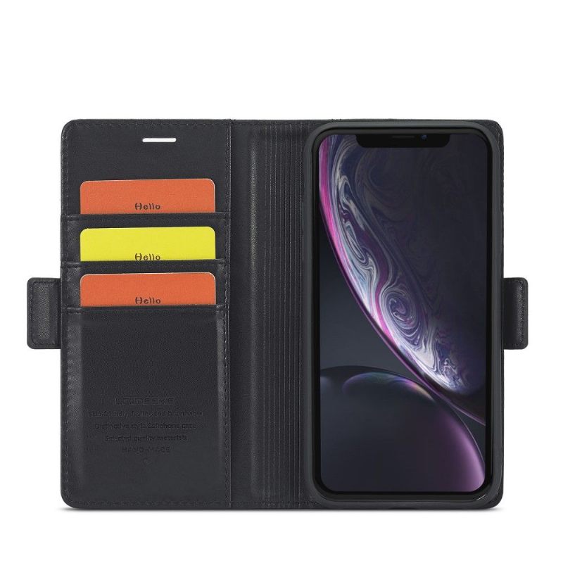 Folio-hoesje voor iPhone XR Lc.imeeke Premium