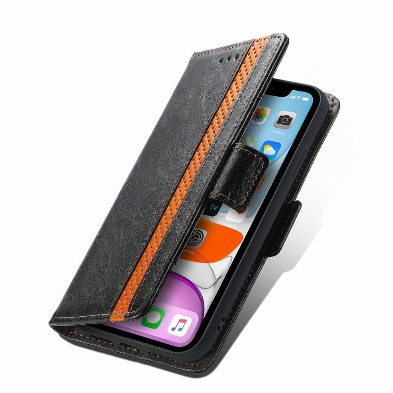 Folio-hoesje voor iPhone XR Zakelijk Omdraaien