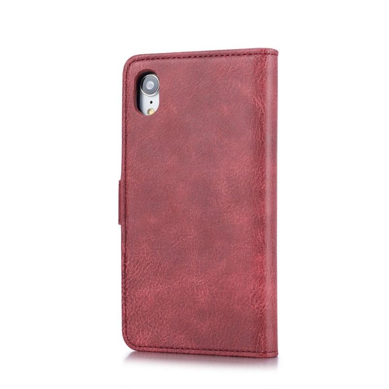 Hoesje Folio-hoesje voor iPhone XR Anti-fall Bescherming Hoesje 2 in 1 Afneembaar