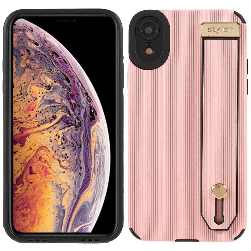 Hoesje voor iPhone XR Anti-fall Siliconen Met Handvat