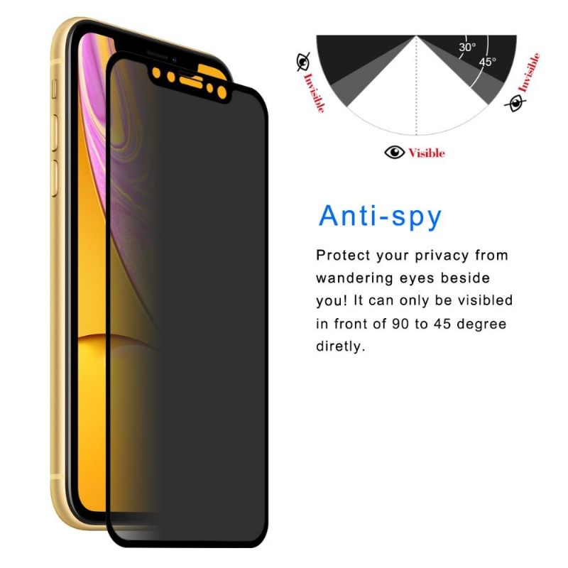 iPhone Xr - Gehard Glas En Privacyfilter