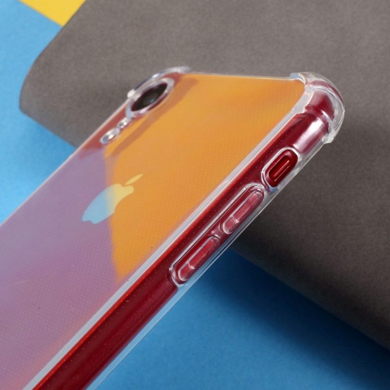 Telefoonhoesje voor iPhone XR Transparante Versterkte Hoeken