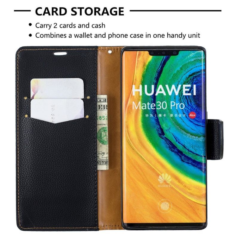 Folio-hoesje voor Huawei Mate 30 Pro Generfd Leereffect