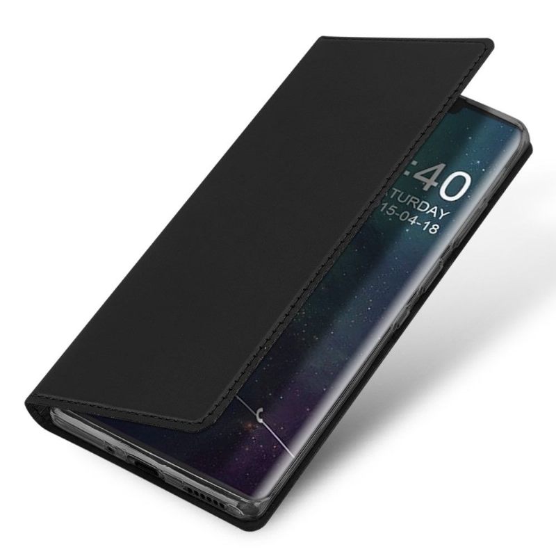 Folio-hoesje voor Huawei Mate 30 Pro Kaarthouder Met Satijncoating