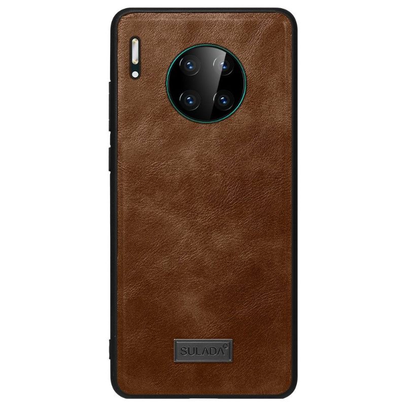 Hoesje voor Huawei Mate 30 Pro Sulada Leereffect