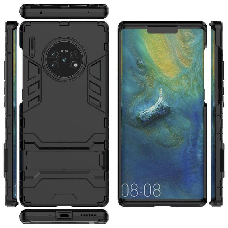 Telefoonhoesje voor Huawei Mate 30 Pro Cool Guard Schokbestendig Met Geïntegreerde Standaard