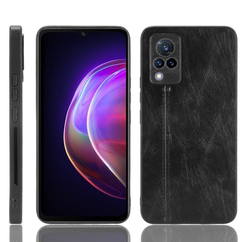 Hoesje voor Vivo V21 5G Leereffect