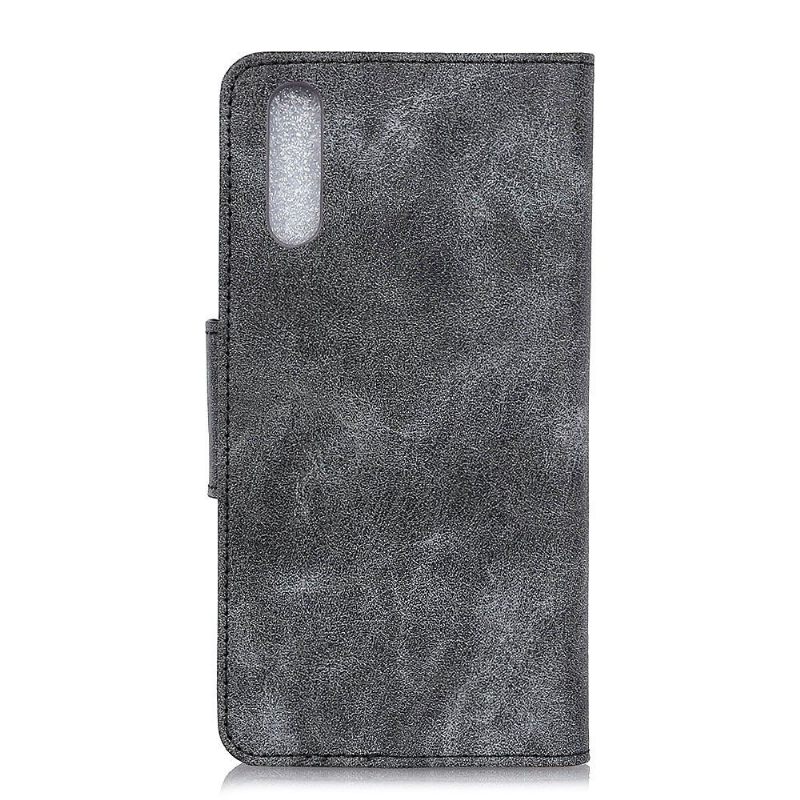 Case voor Sony Xperia 1 II Bescherming Edouard In Vintage Kunstleer