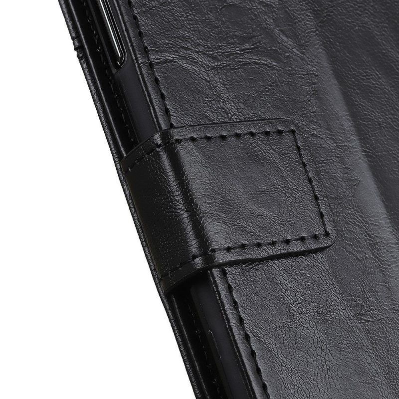 Case voor Sony Xperia 1 II Folio-hoesje Premium Met Klinknagels