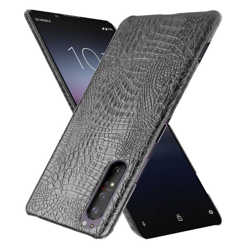 Hoesje voor Sony Xperia 1 II Krokodil-effect