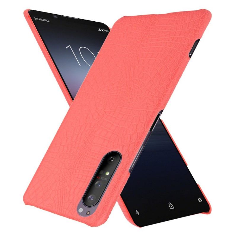 Hoesje voor Sony Xperia 1 II Krokodil-effect